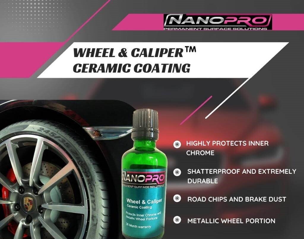 NanoPro Ceramic Coating for Wheels (Wheel & Caliper™ Ceramic Coating) – 50  ML